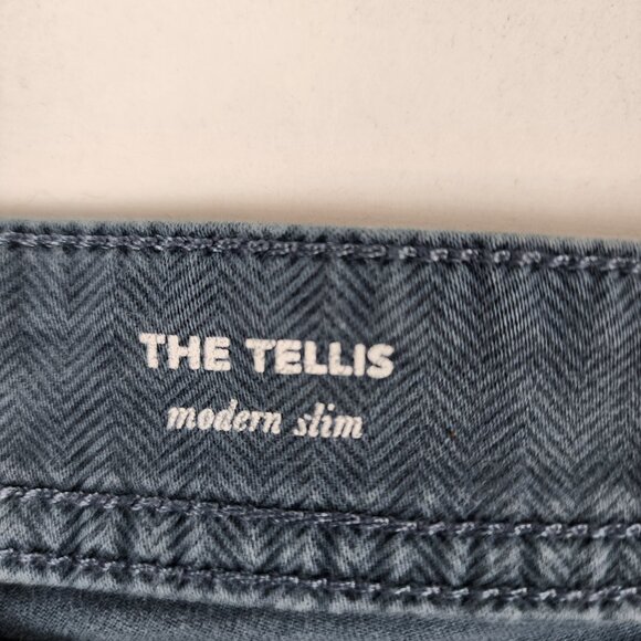 AG Adriano Goldschmied Men's Slim Jeans in Dark Blue - Picture 5 of 10